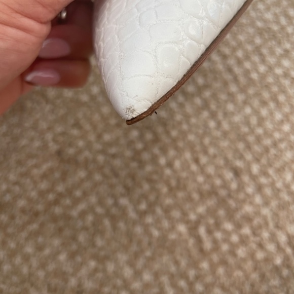 White Prada Heels - Picture 3 of 7